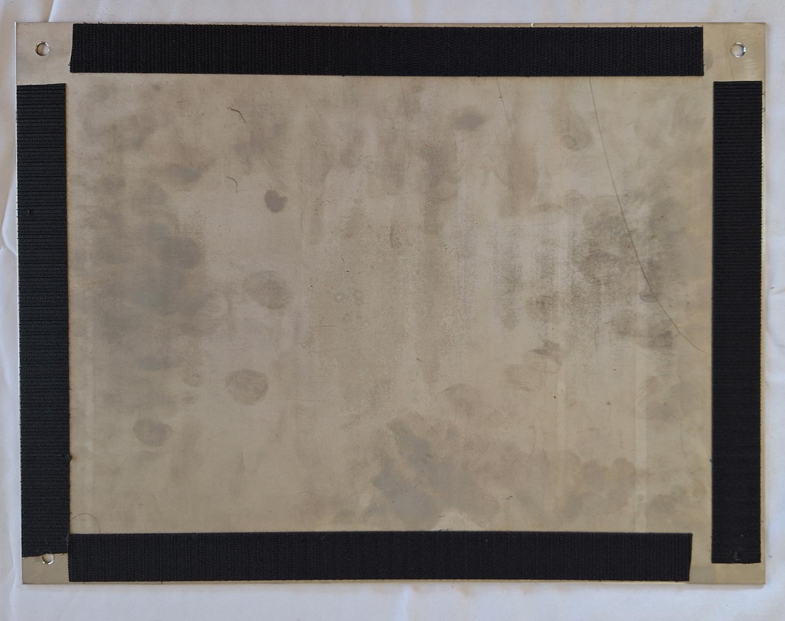 25-237 Metal Plaque Commemorating 10th Anniversary of MercyCare image of the back