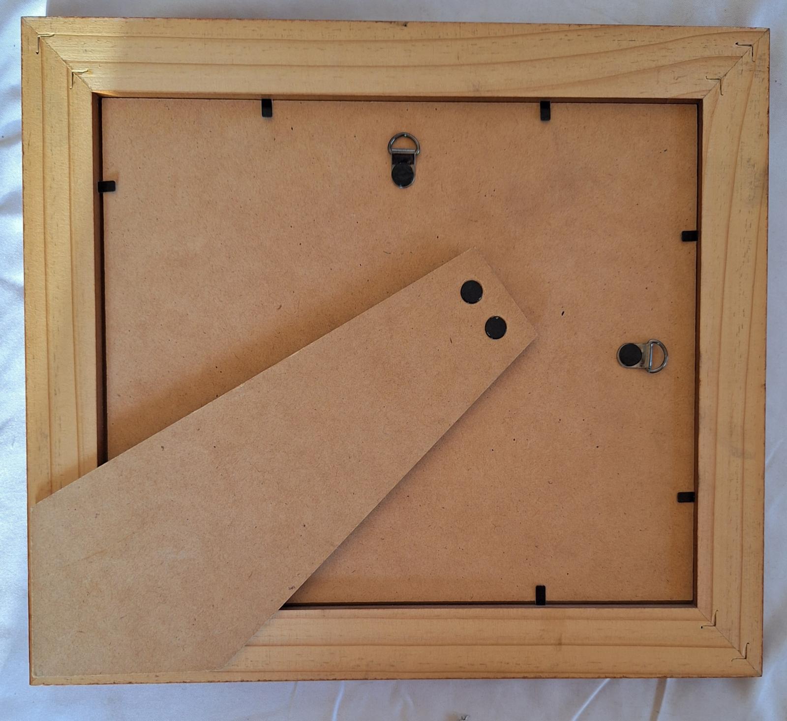 25-242 Black and White Photo of the St Maria Goretti School image of the back of frame