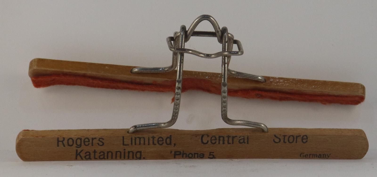 Open view of Trouser Hanger