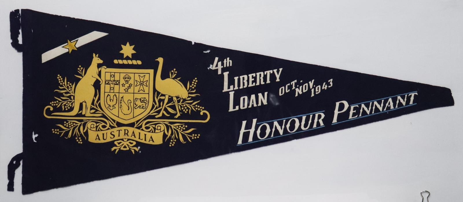 4th Liberty Loan Honour Pennant