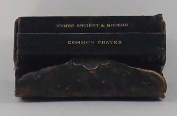 Open view of Church of England Common Prayer and Hymn Book
