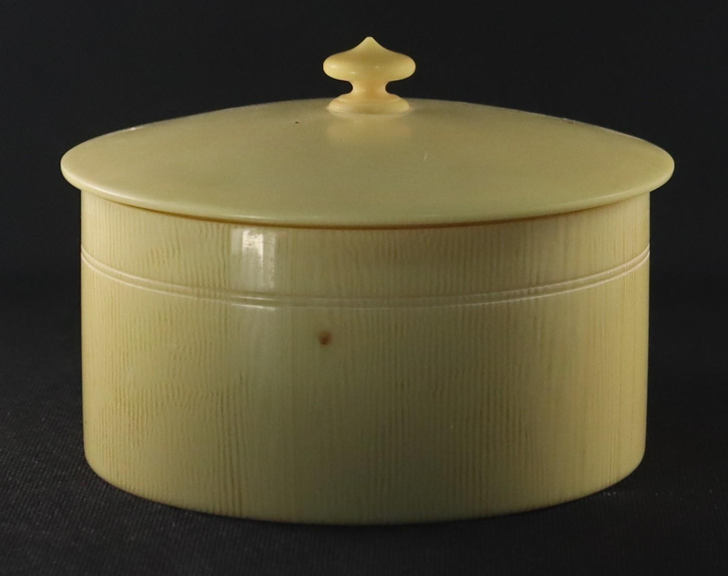 Front view of Dusting Powder Container