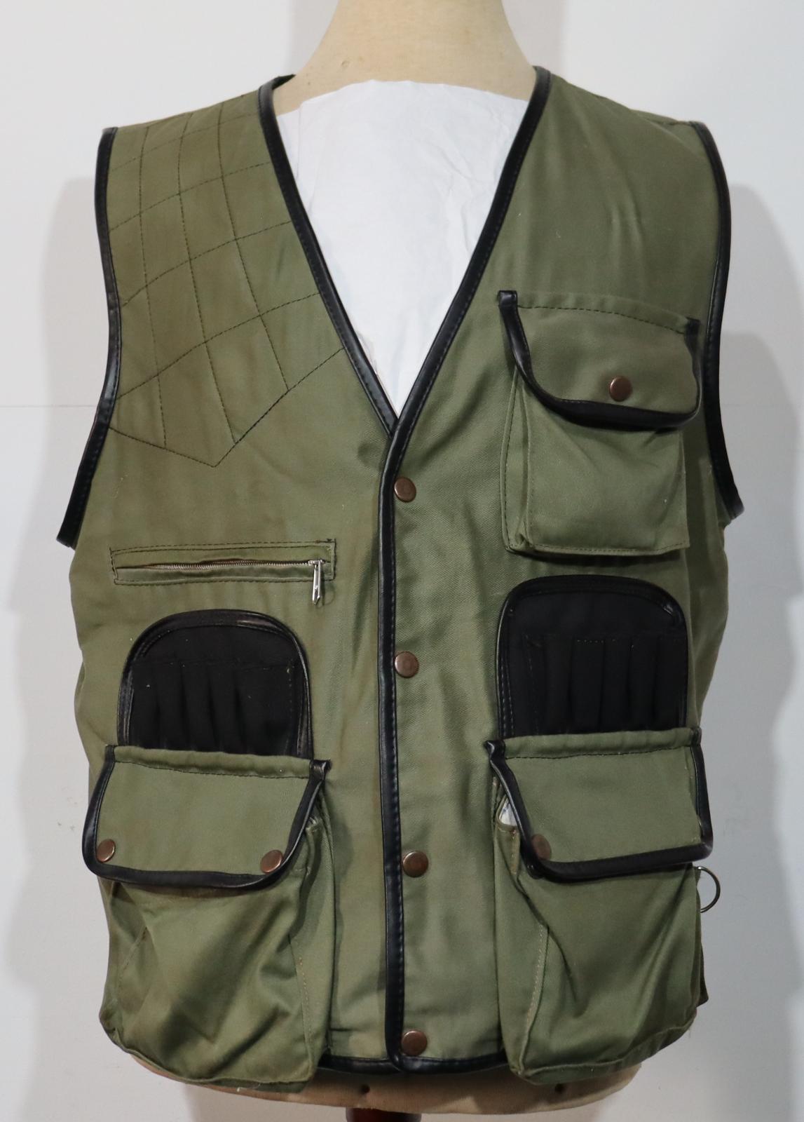 Front view of Khaki Vest 