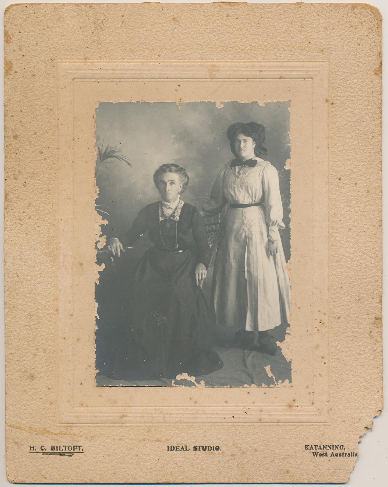 Alice Haddleton and Cicilia Haddleton