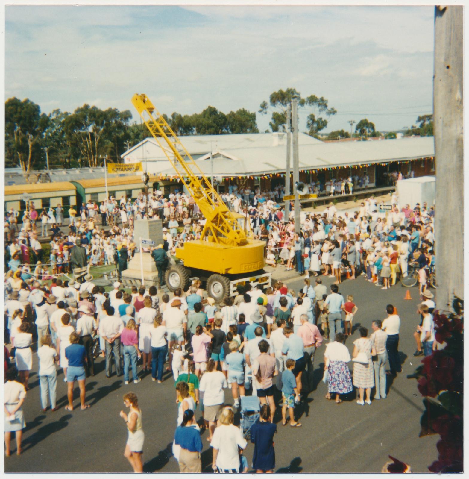Removal of Time Capsule