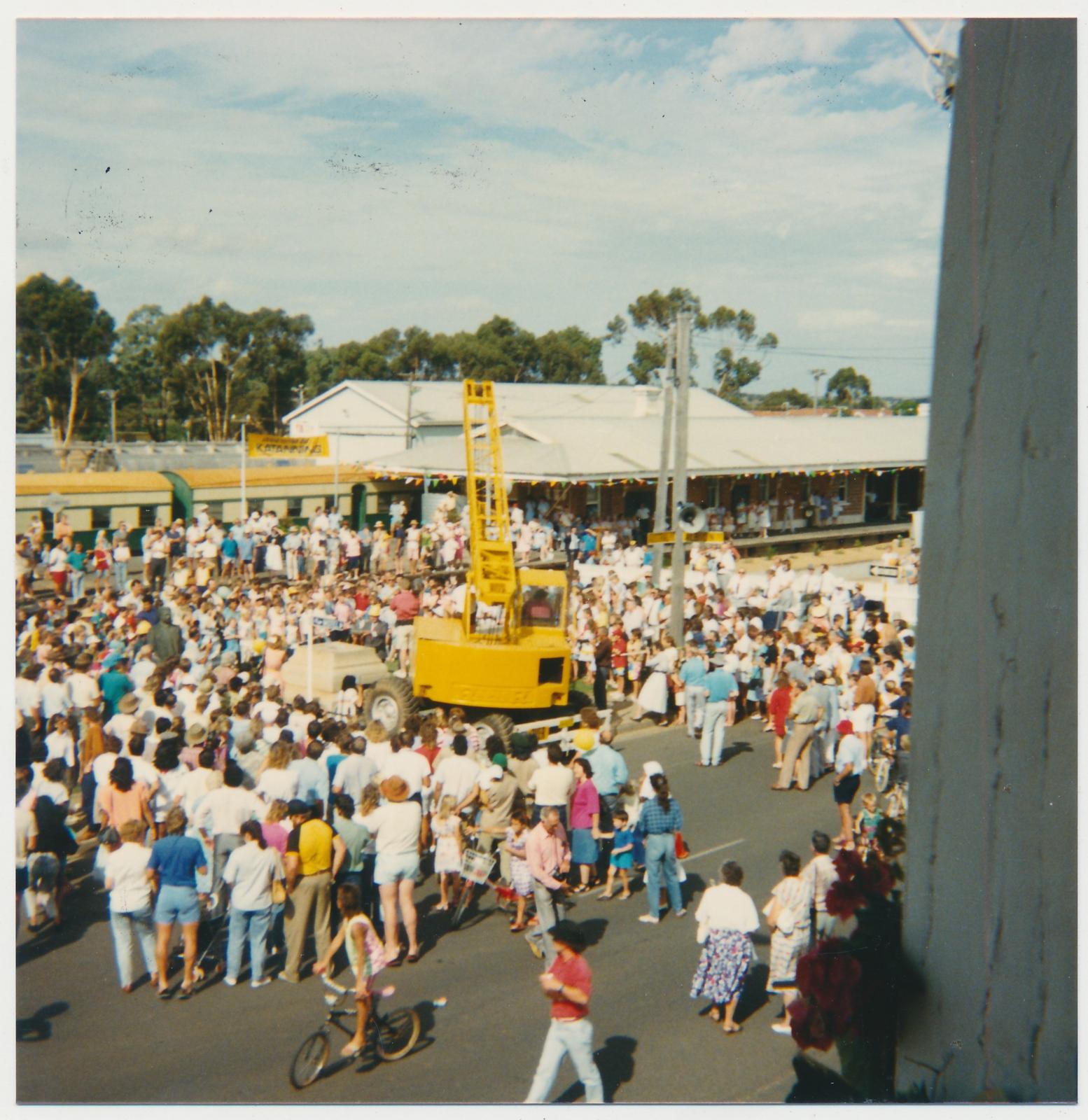 Removal of Time Capsule