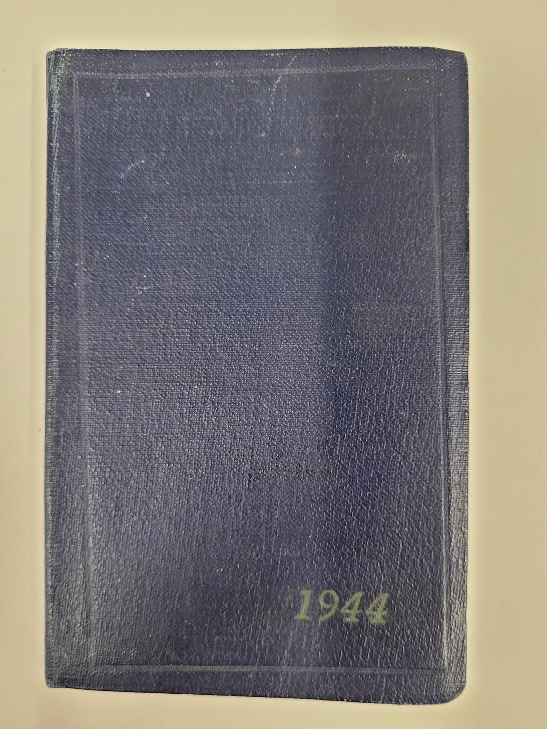 Cover of diary