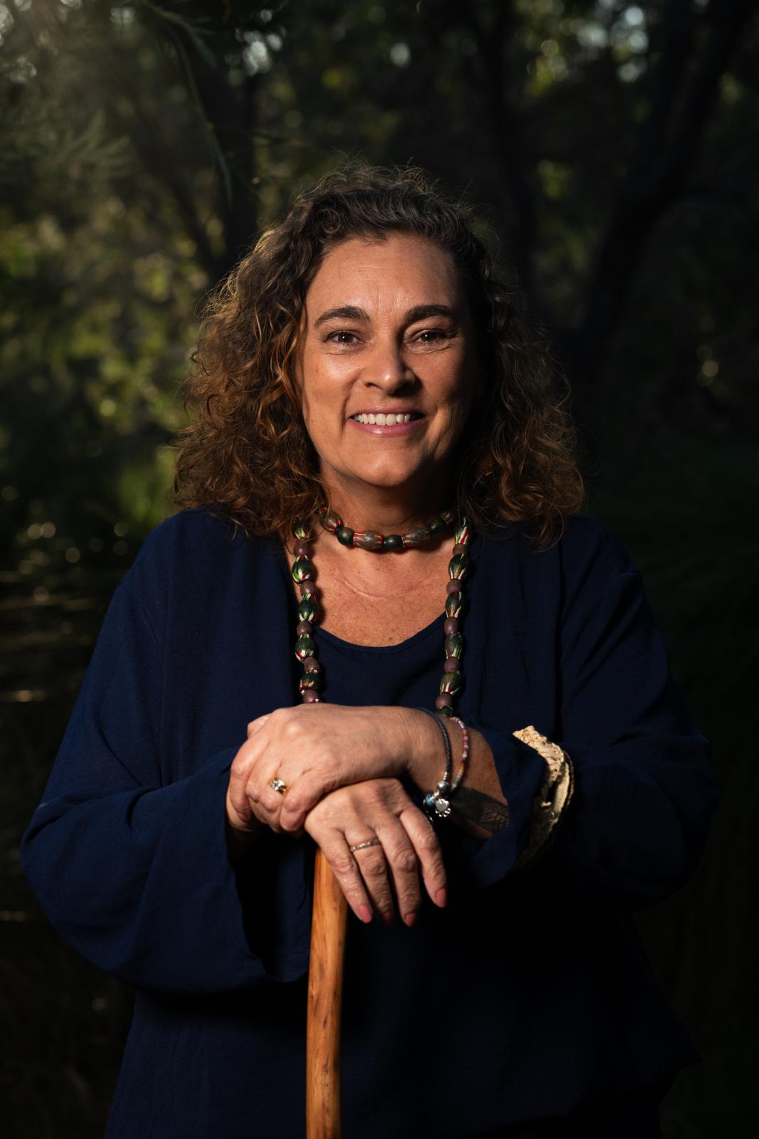 Photograph of Judith Birchall taken by Cole Baxter 