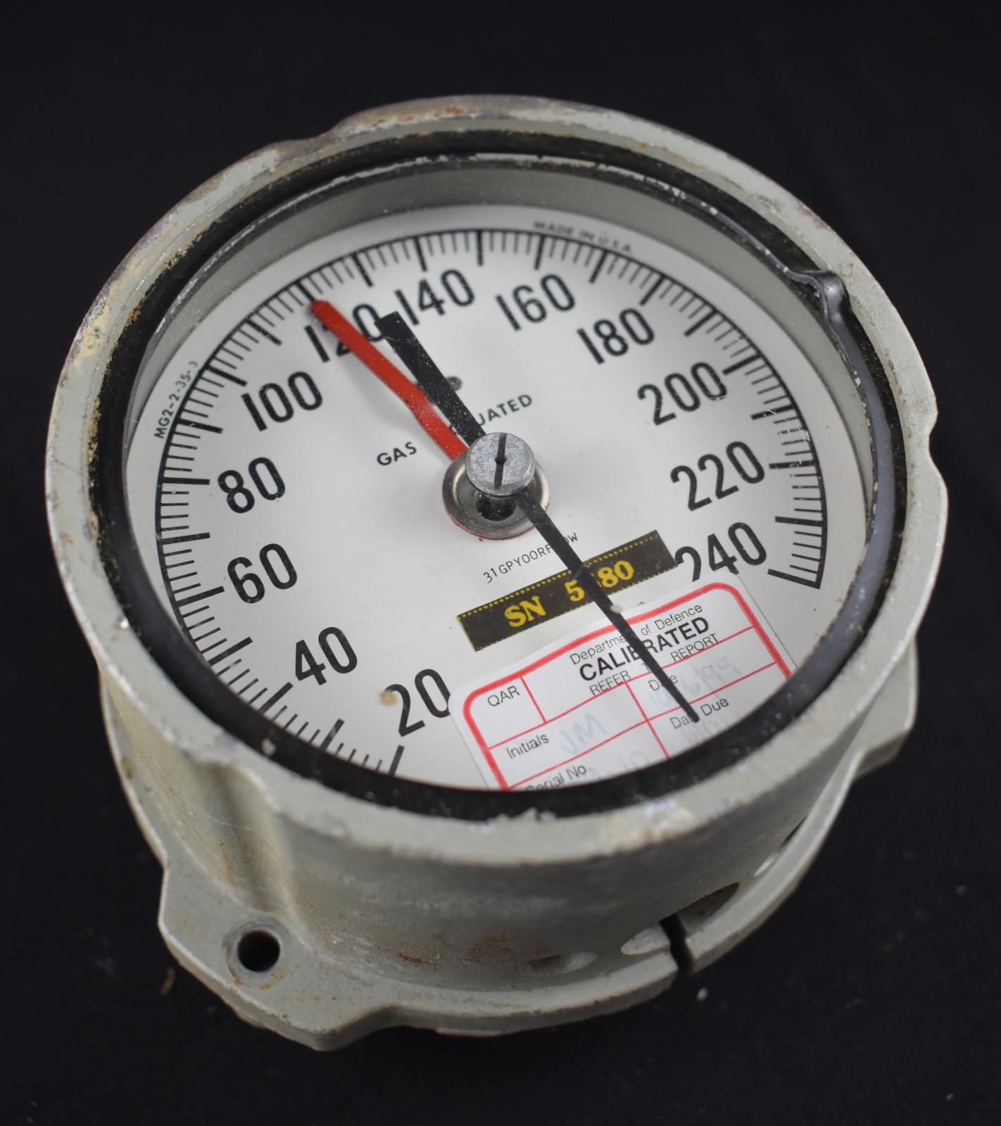 HMAS Perth II Gas Actuated Gauge