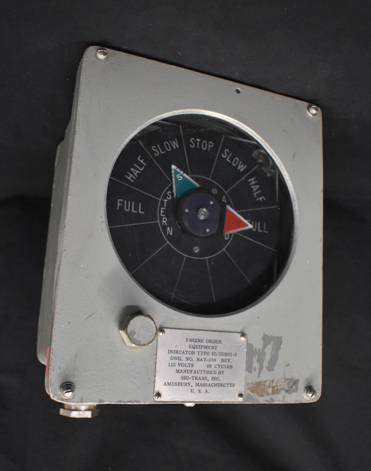 HMAS Perth II Engine Indicator