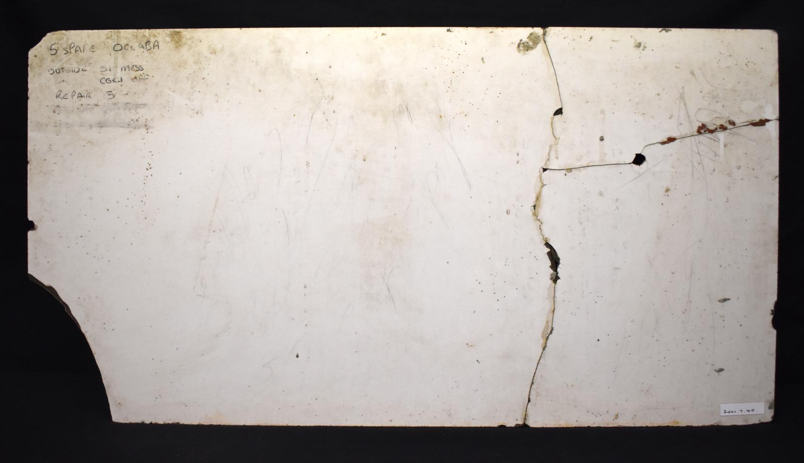 HMAS Perth II Untitled Diagram Sign Back