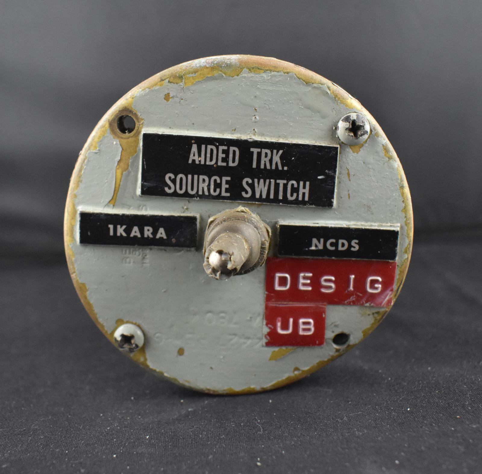 HMAS Perth II 'Aided Tracking Source' Brass Switch