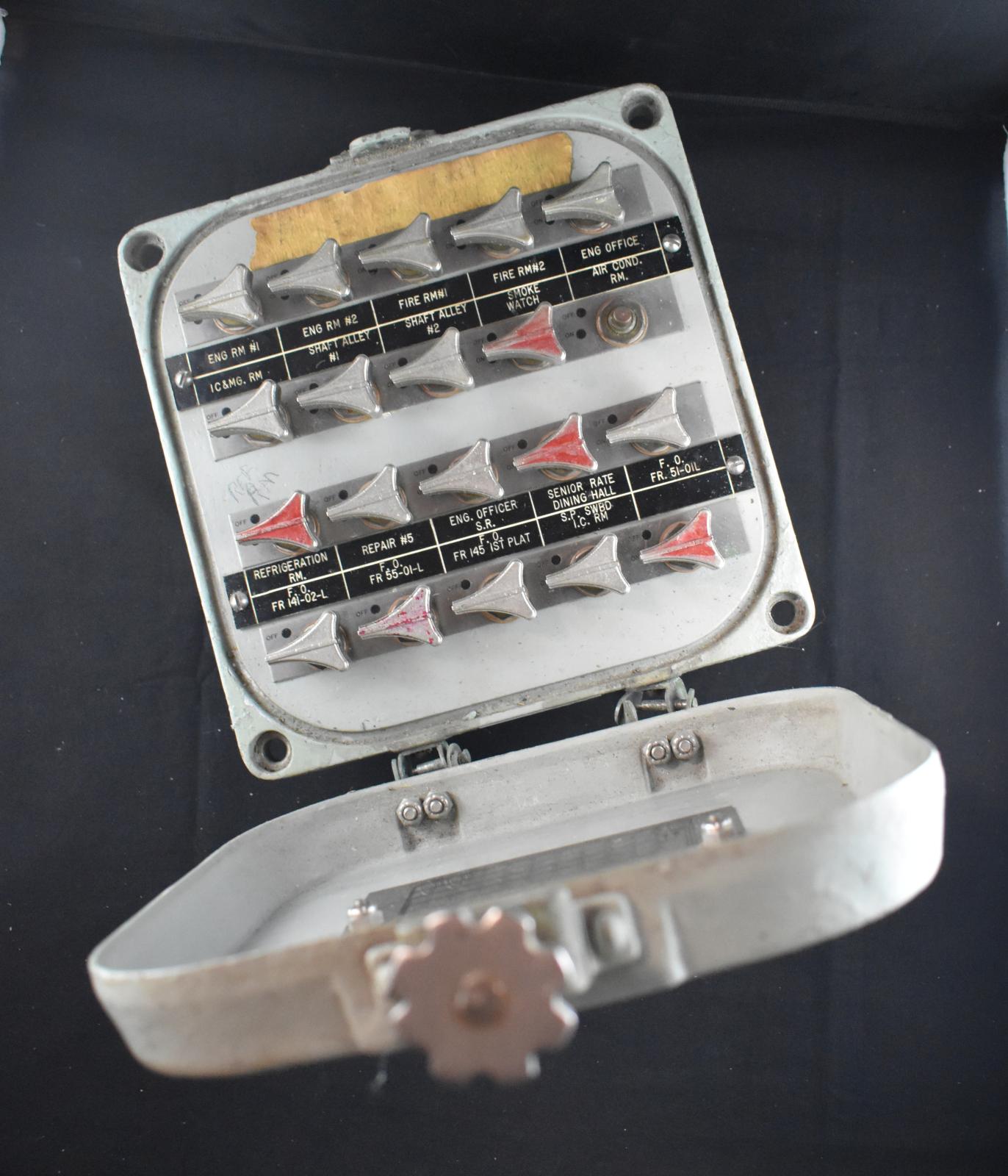 HMAS Perth II Large Switch Box Open