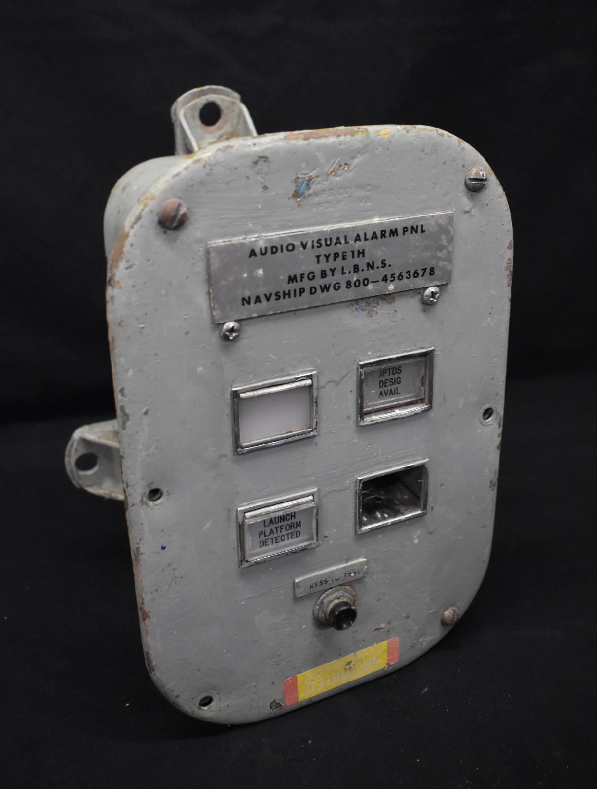 HMAS Perth II Audio Visual Alarm Box