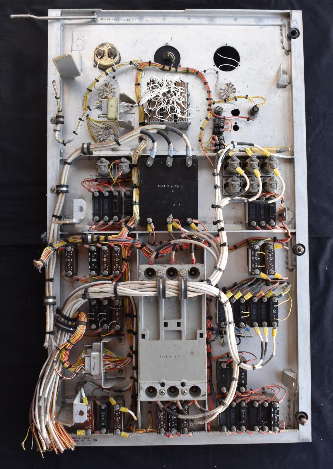 HMAS Perth II Electrical Computer Systems Panel Back