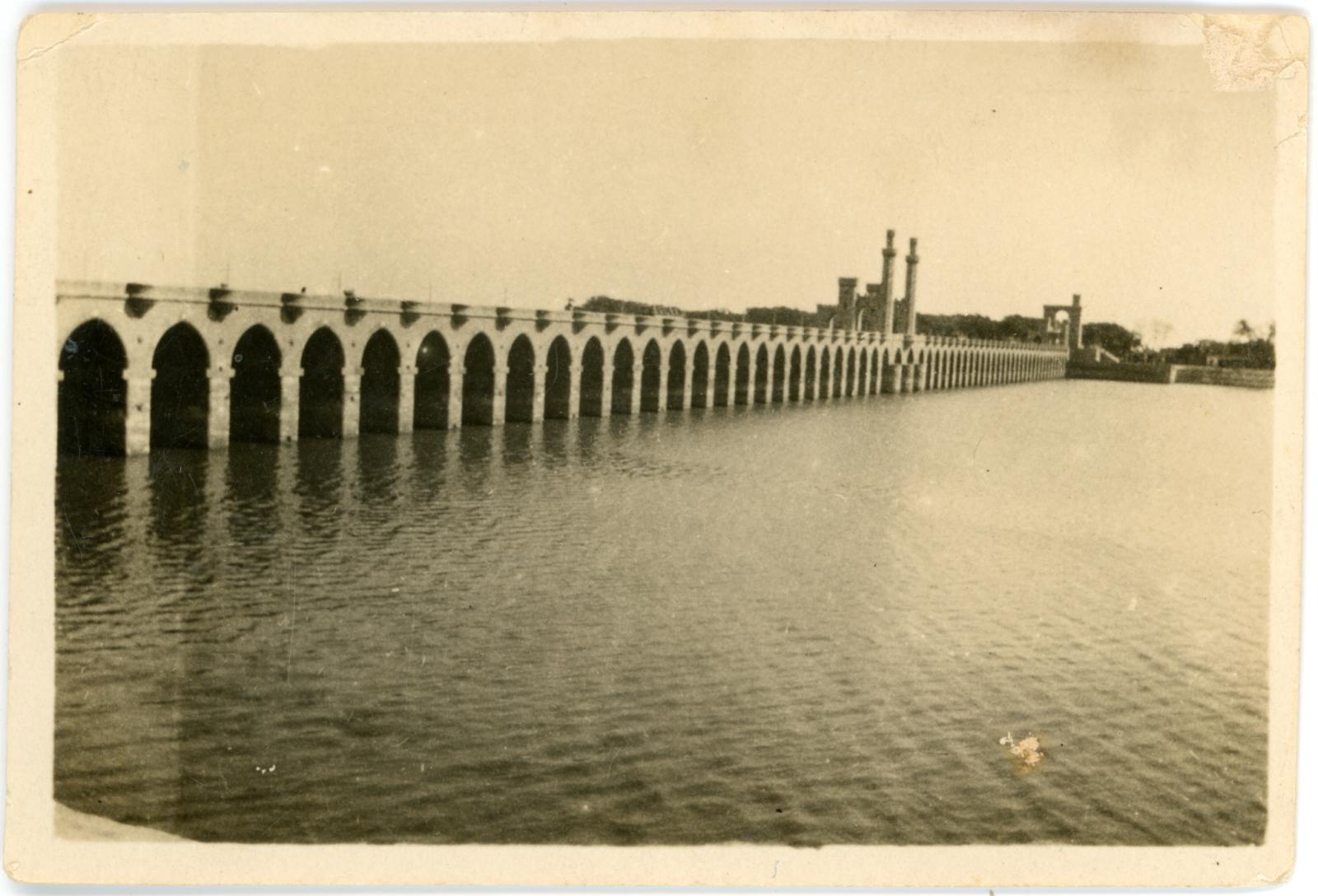 The Delta Barrage Bridge Cairo
