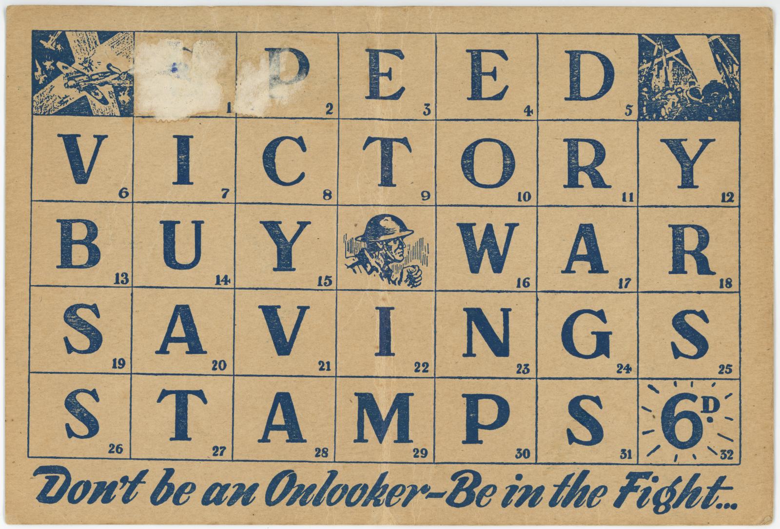 Commonwealth of Australia War Savings Stamps Booklet