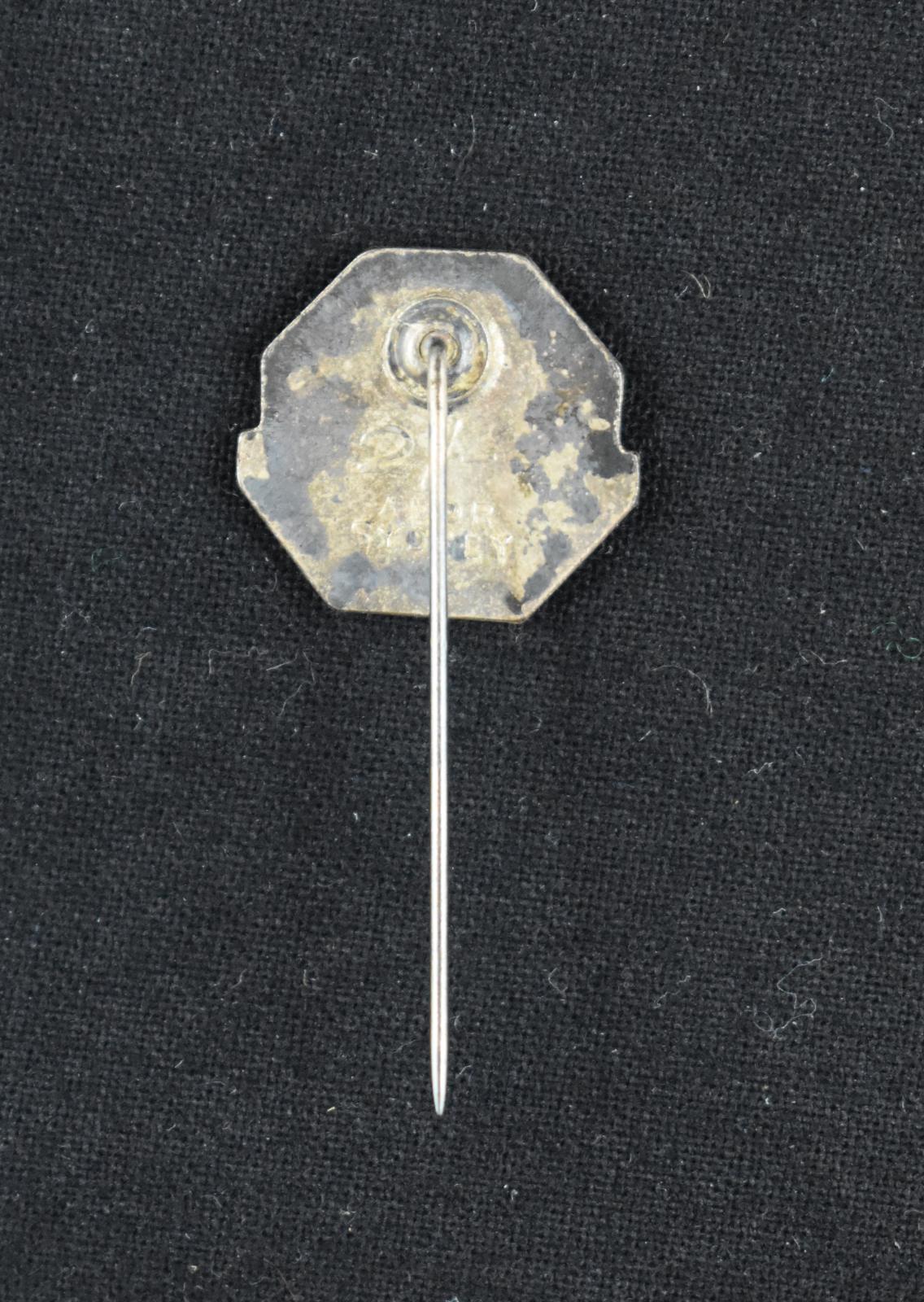 Memorial Appeal Lapel Pin (rear view)