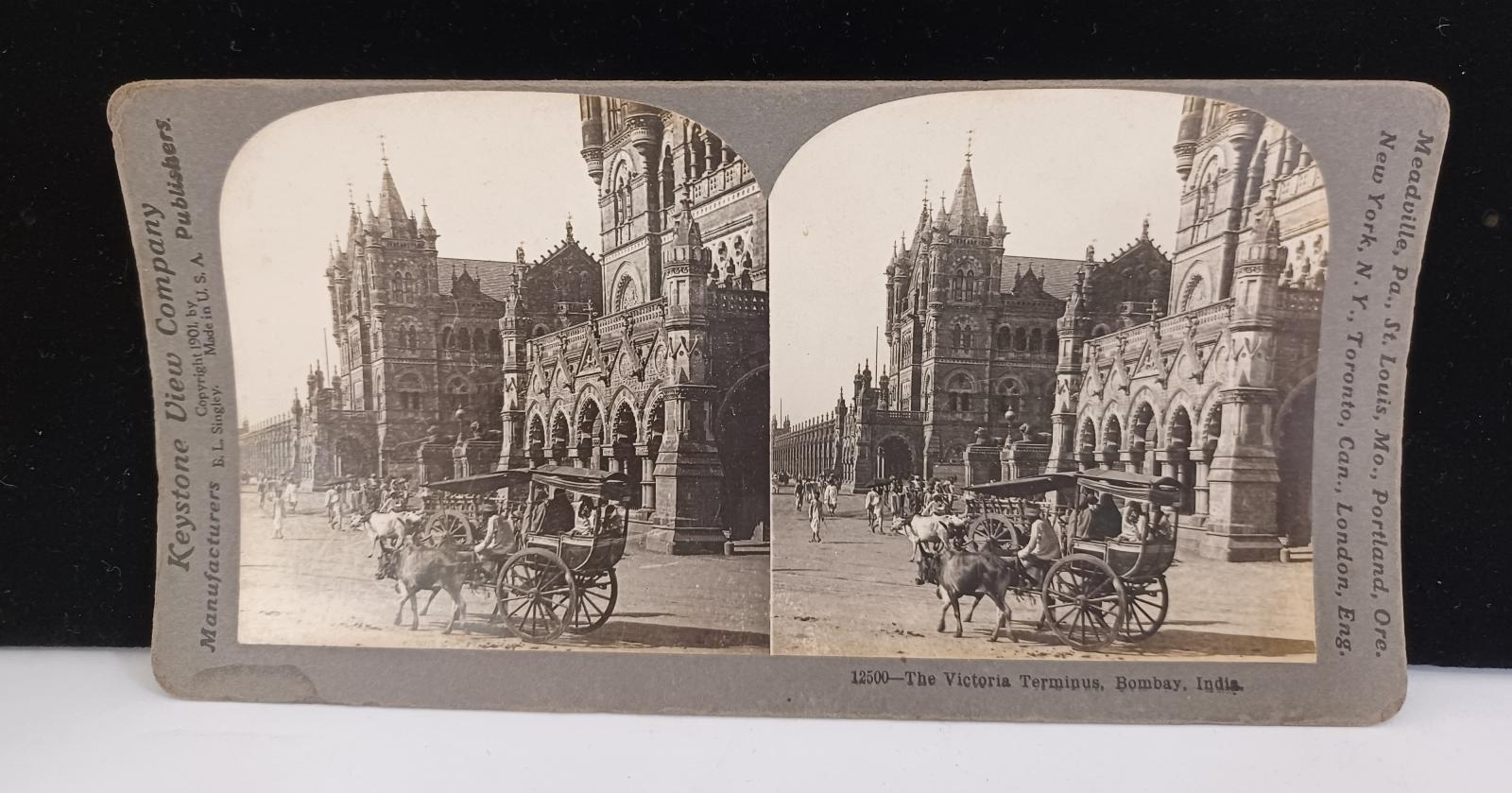 Close-up black and white card