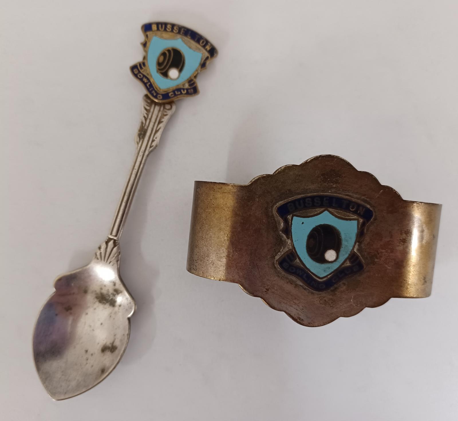 Spoon and napkin holder