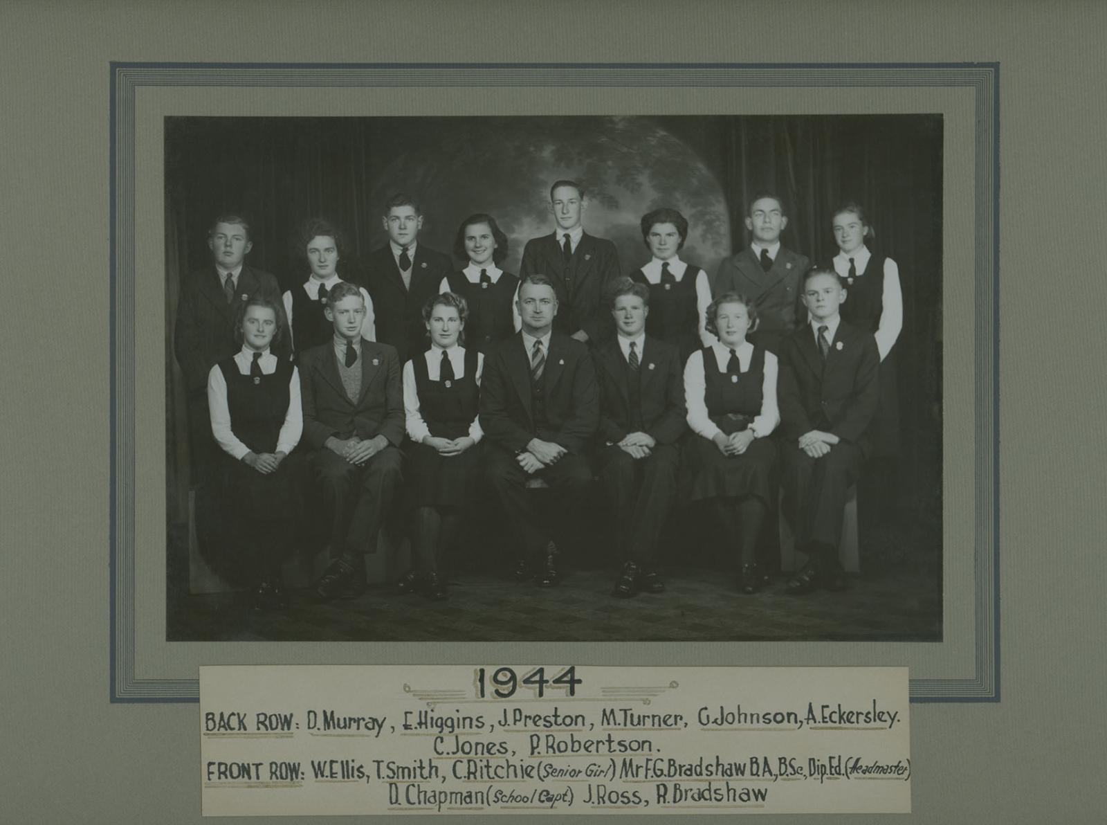 BHS Prefects 1944