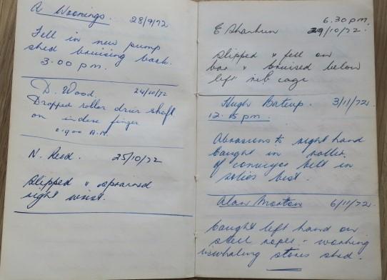 Accident Reports page view