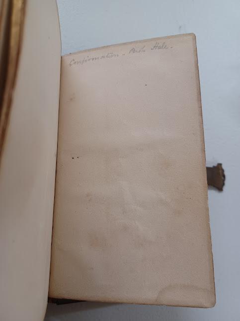 Holy Bible - back page