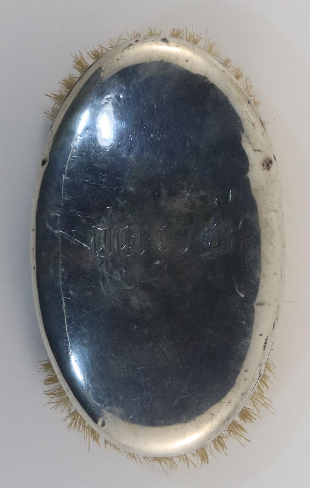 Top view of Hairbrush