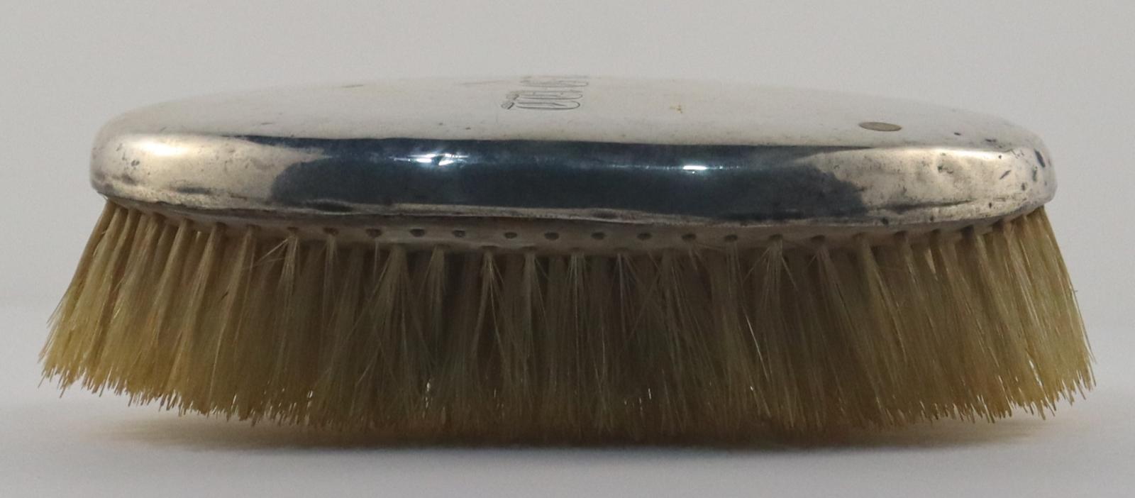 Side view of Hairbrush