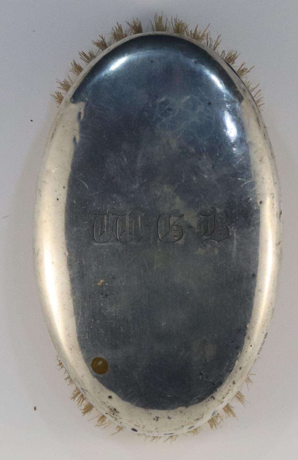 Top view of Hairbrush