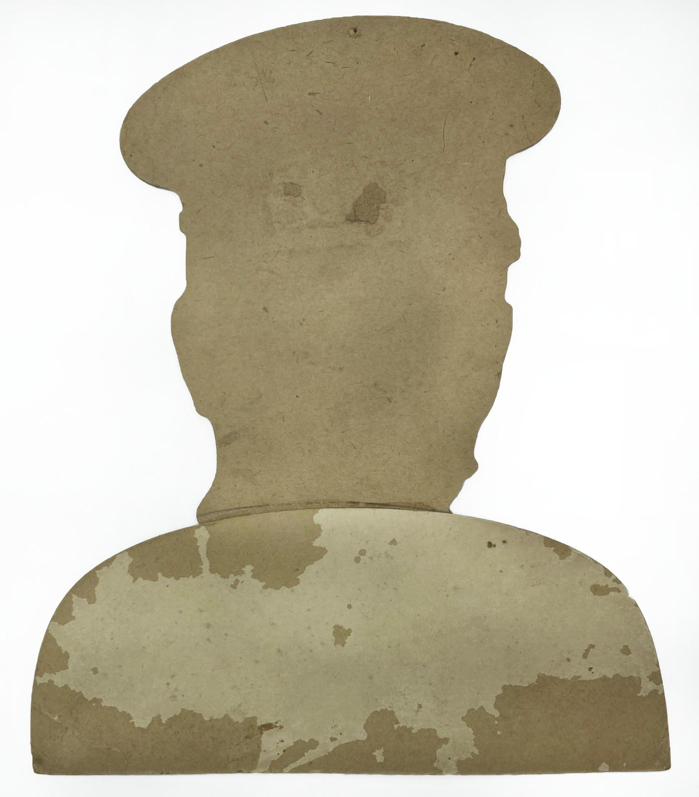 Lord Kitchener printed cardboard calendar - back view