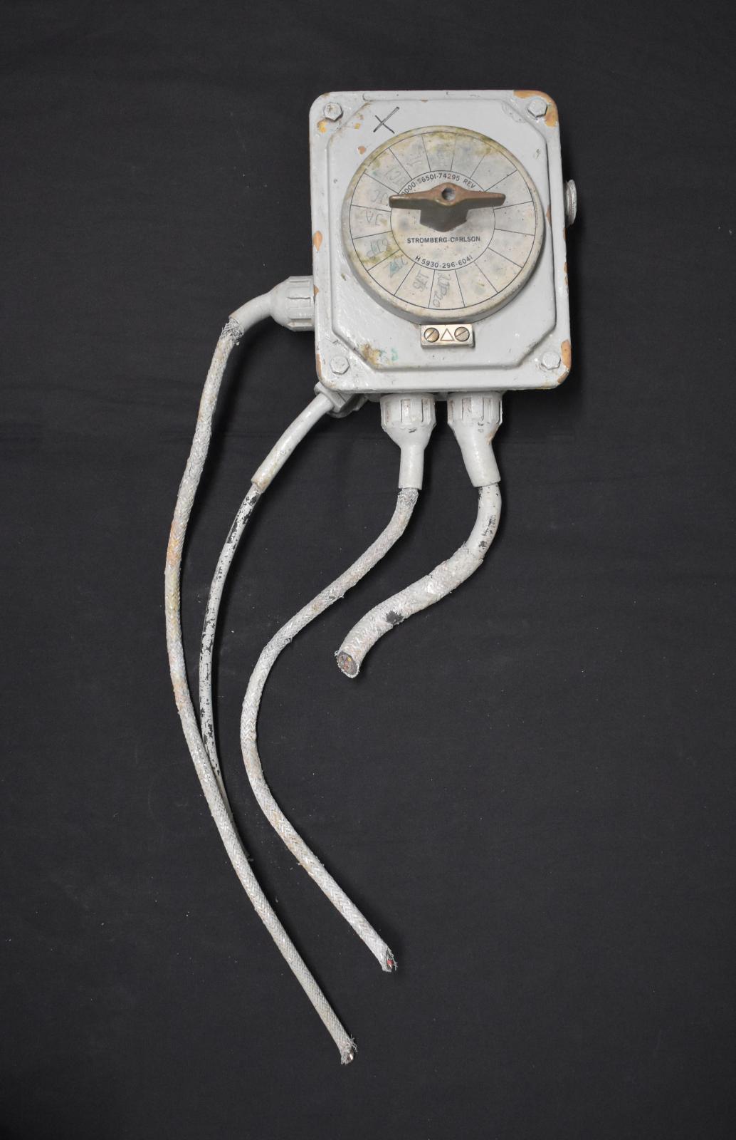 HMAS Perth II 'Stromberg-Carlson' Telephone Selector Cords