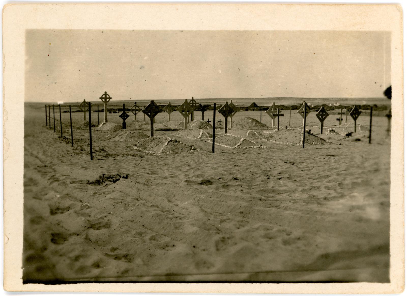 Graves at Shellal Cemetery 