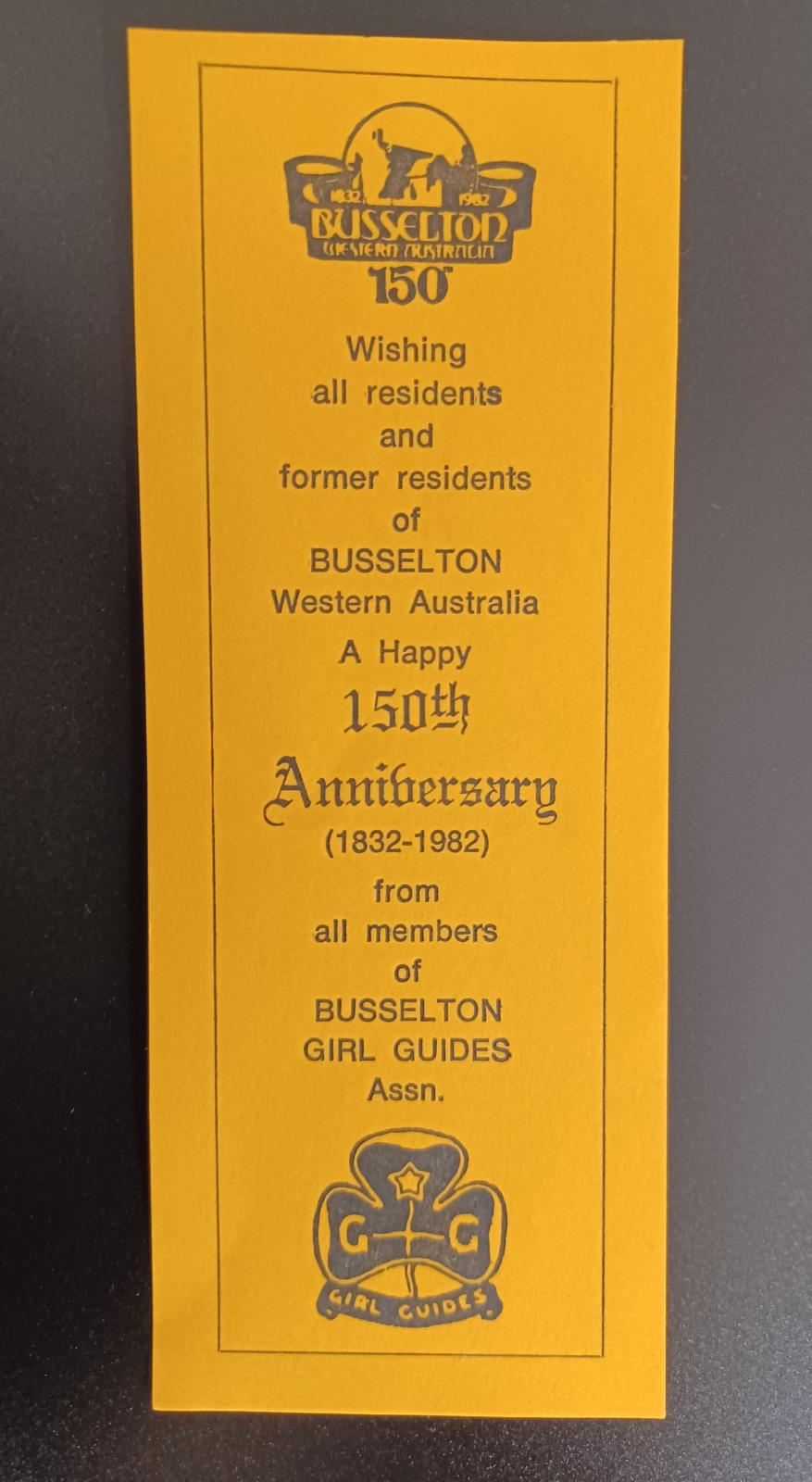 Girl Guide bookmark