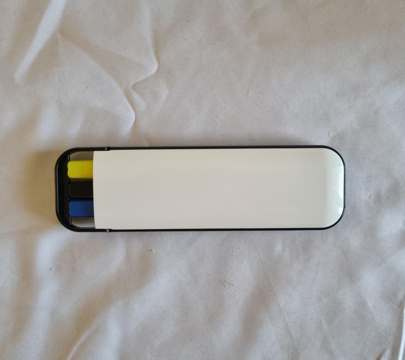 26-251.8 Three pack of stationery with MercyCare Old Logo photo with background back-view.