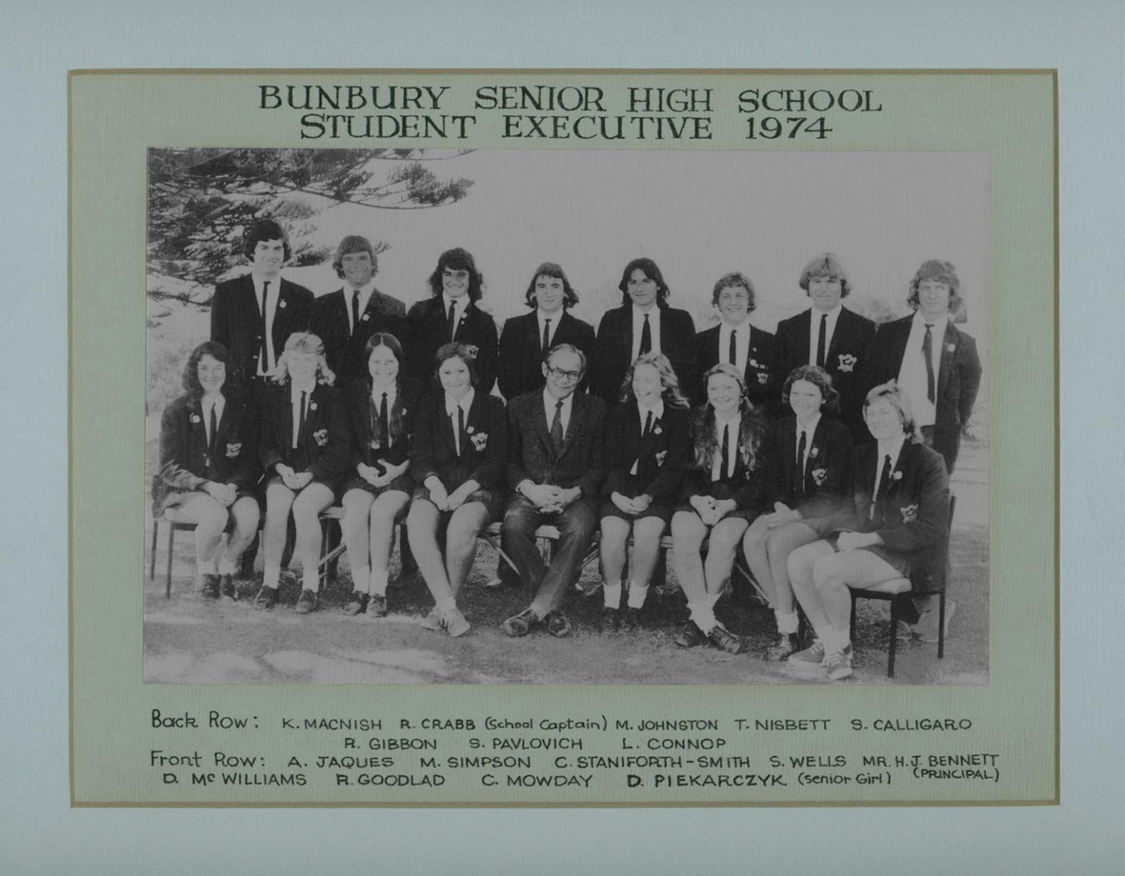 BSHS Prefects 1974