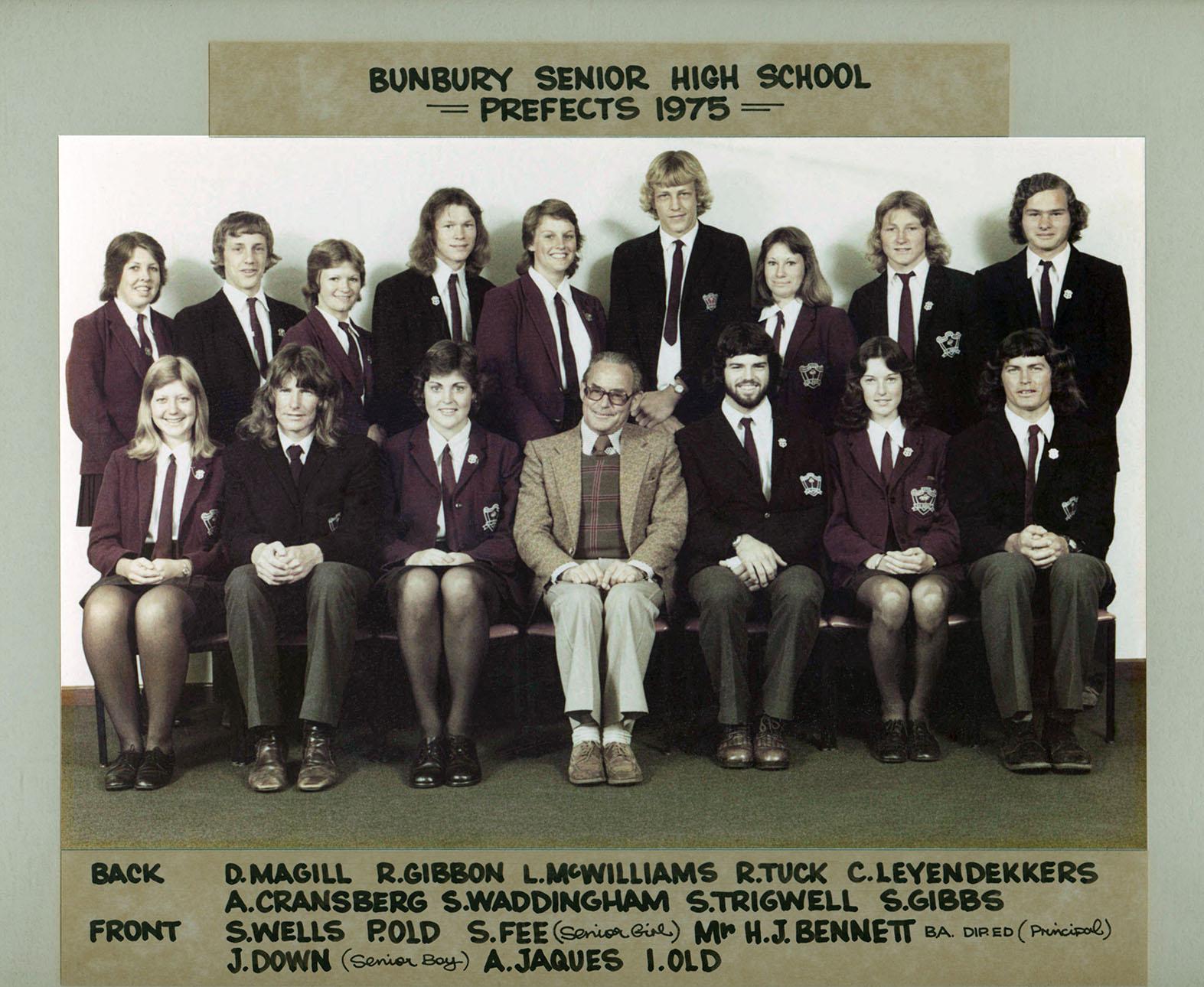 BSHS Prefects 1975
