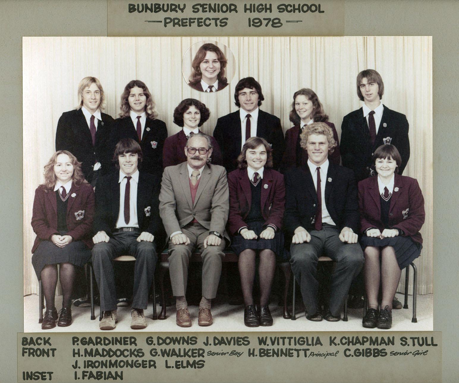 BSHS Prefects 1978