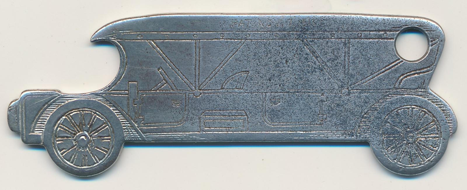 Front view of Bottle Opener