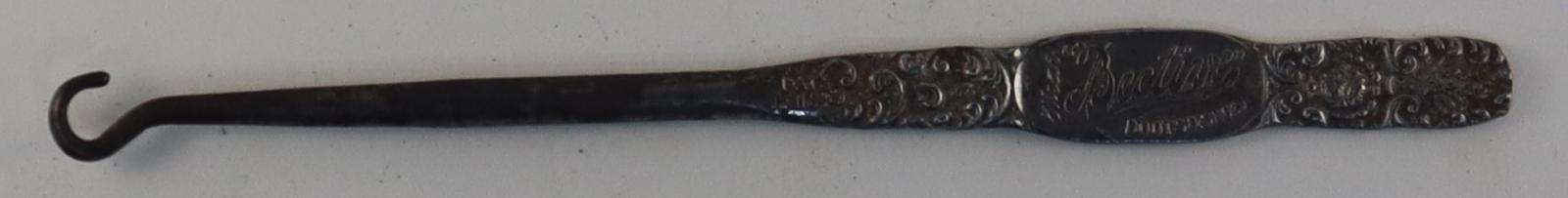 Back view of Shoe Button Hook