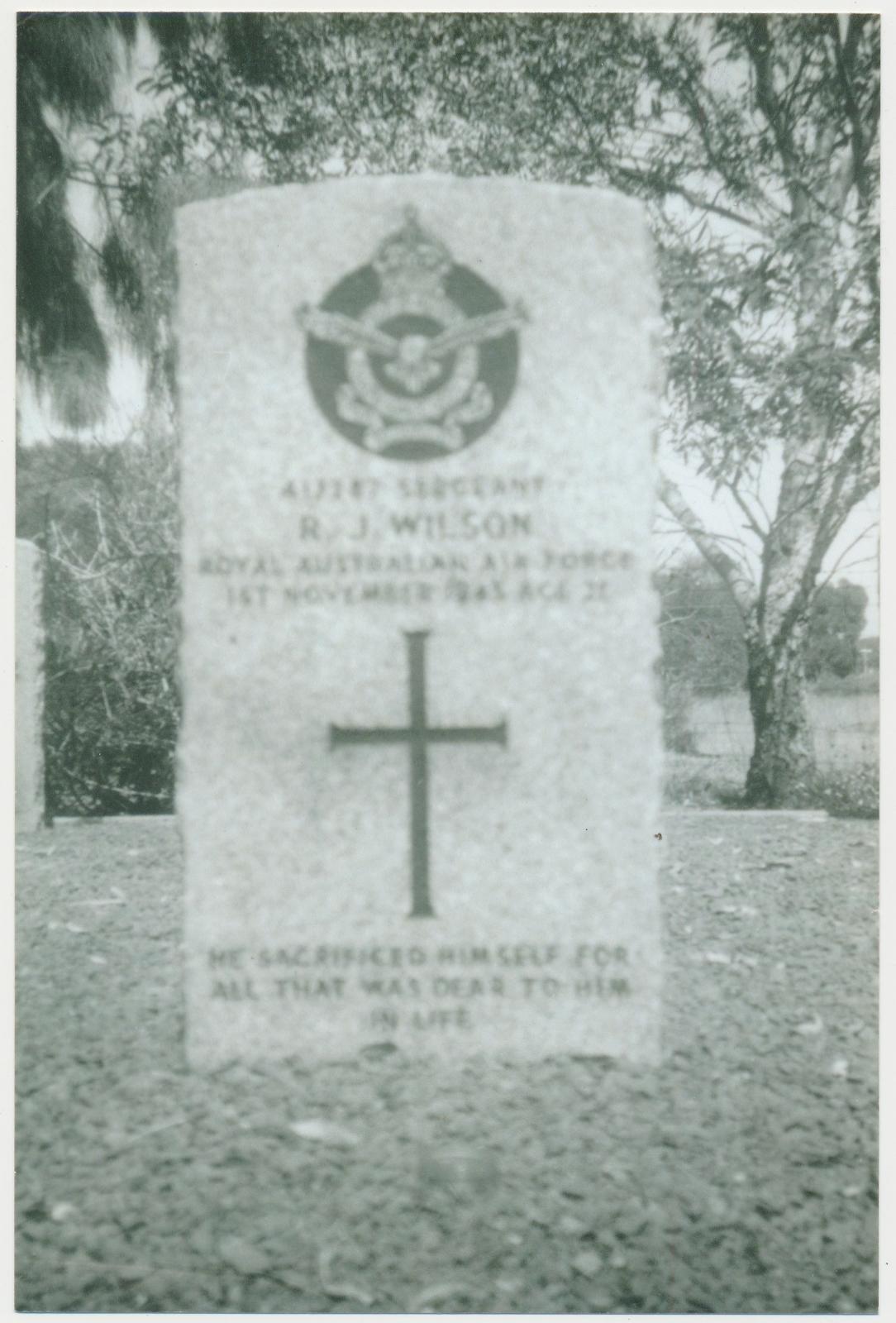 Grave of Robert John Wilson