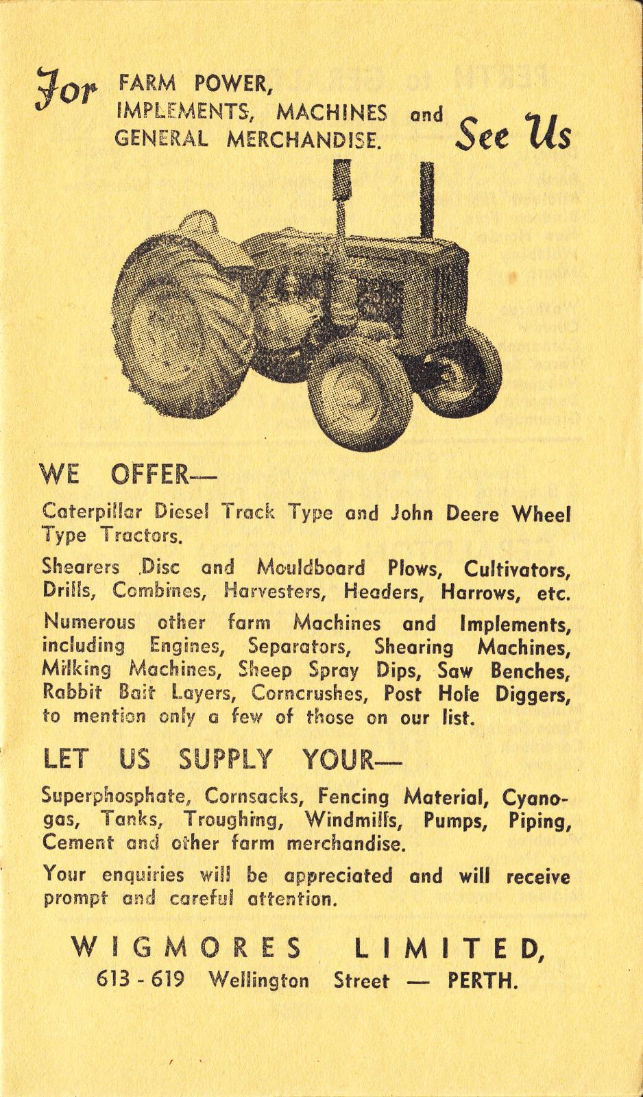 Midland Railway Timetable 1948