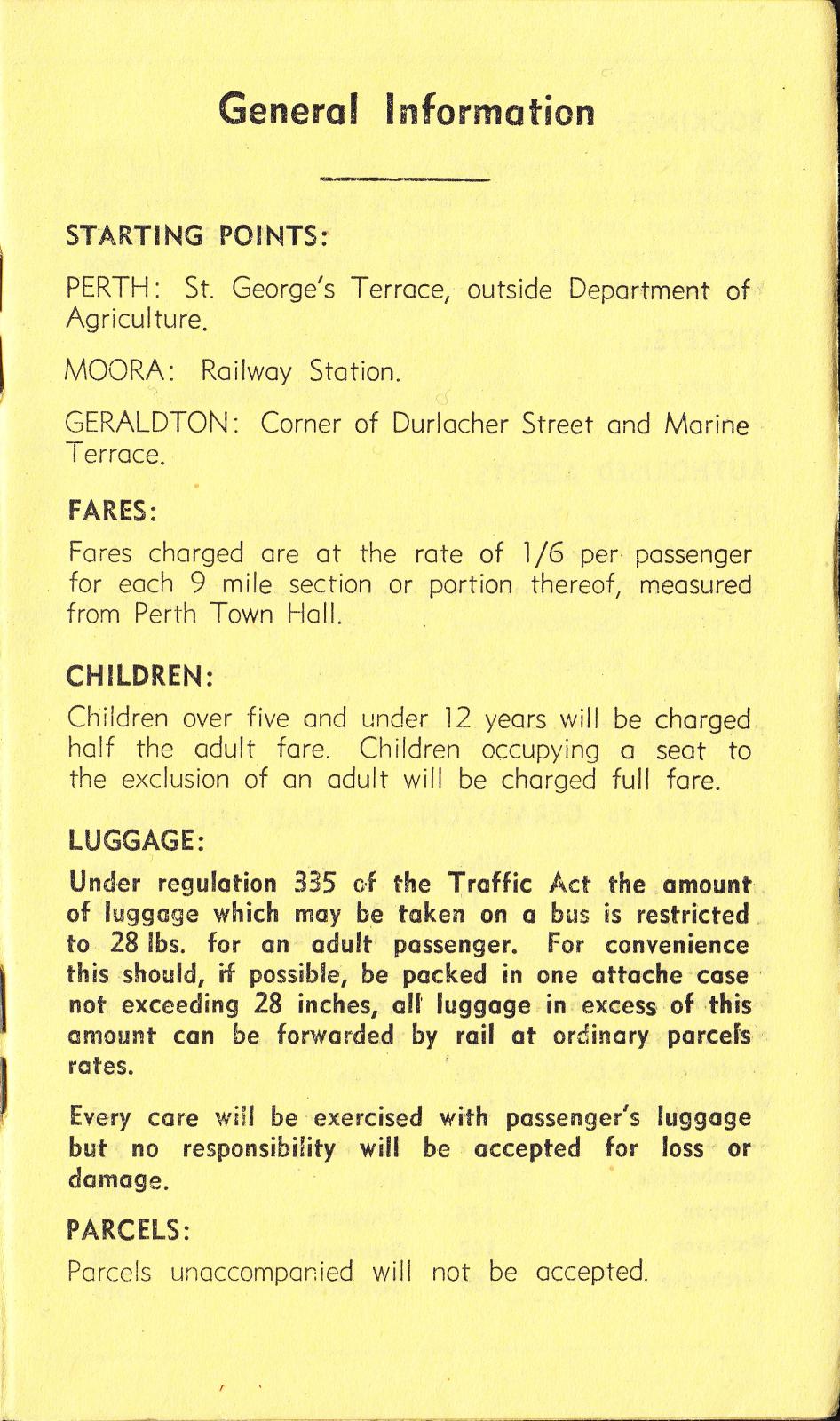 Midland Railway Timetable 1948
