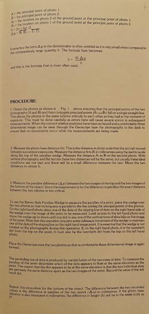 Geoscope Parallax Wedge - Stereo Aids