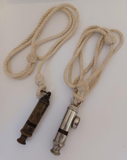 Boy Scout whistles