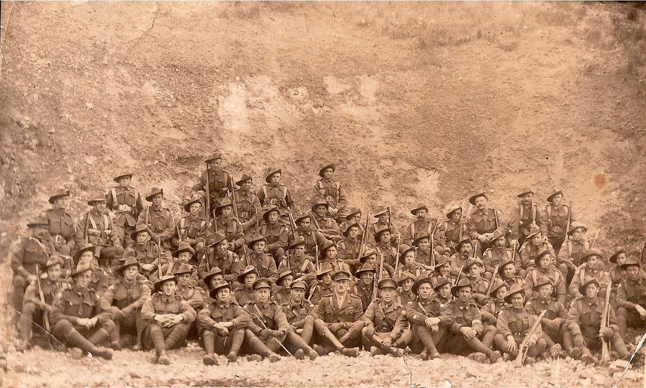 A group portrait of soliders