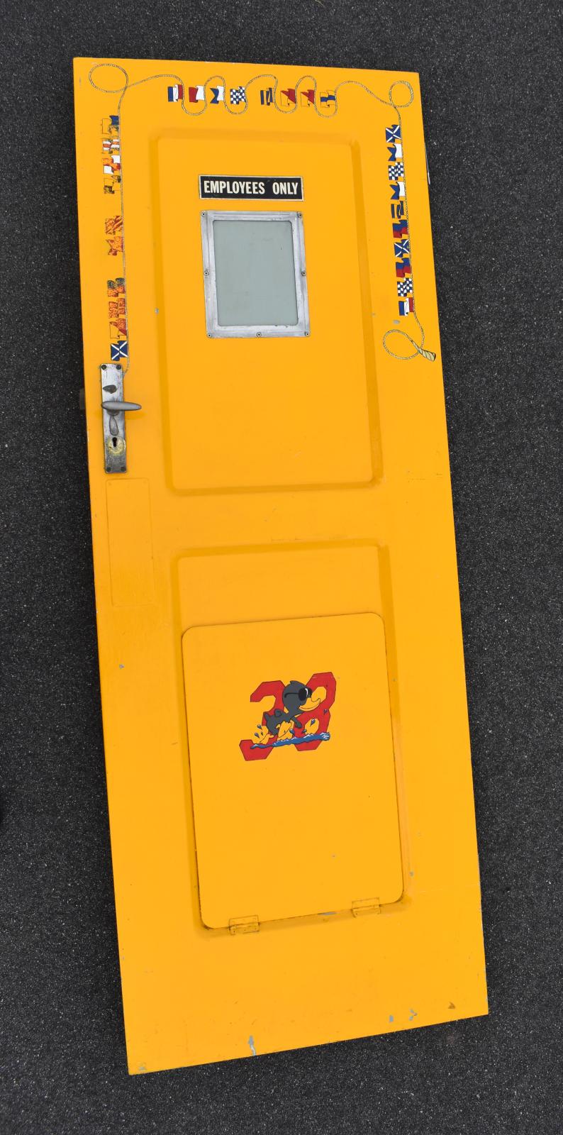 HMAS Perth II 'Sigs' Yellow Door Front