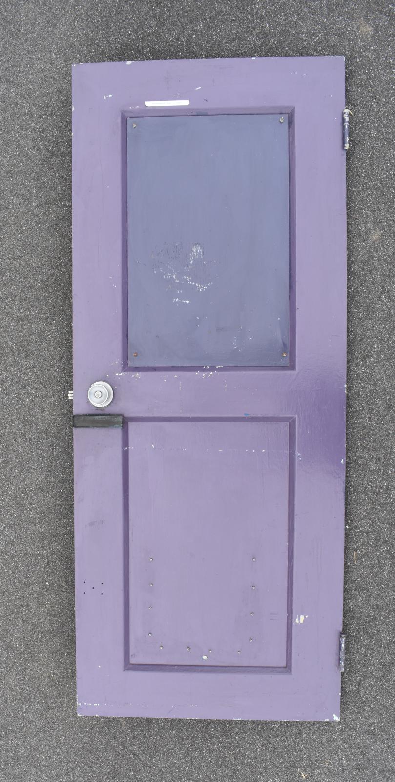 HMAS Perth II 'Double Bottoms Laboratory' Purple Door Back
