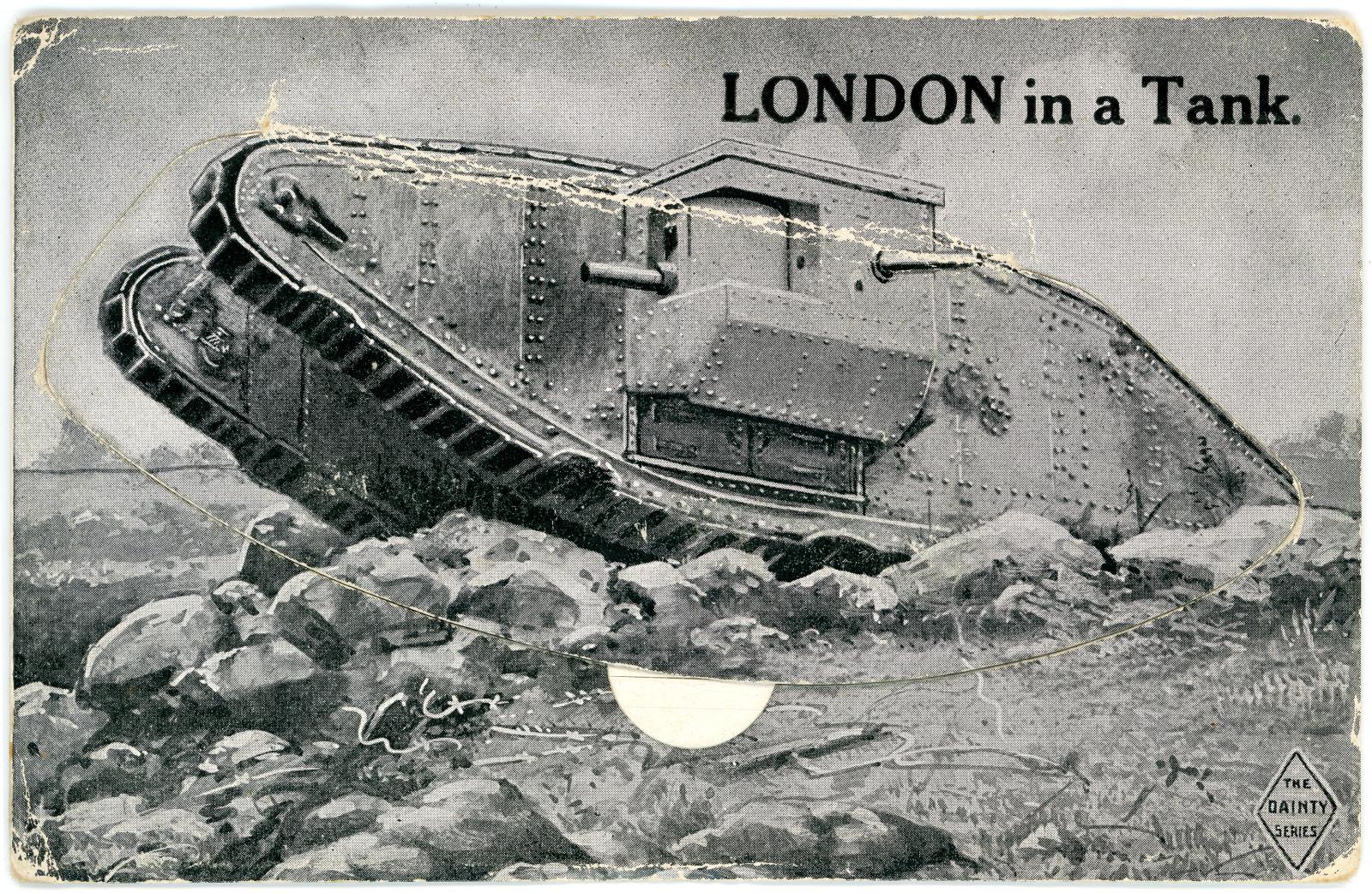 First World War Postcard sent from Pte. Edward Charles MOUCHEMORE 6351