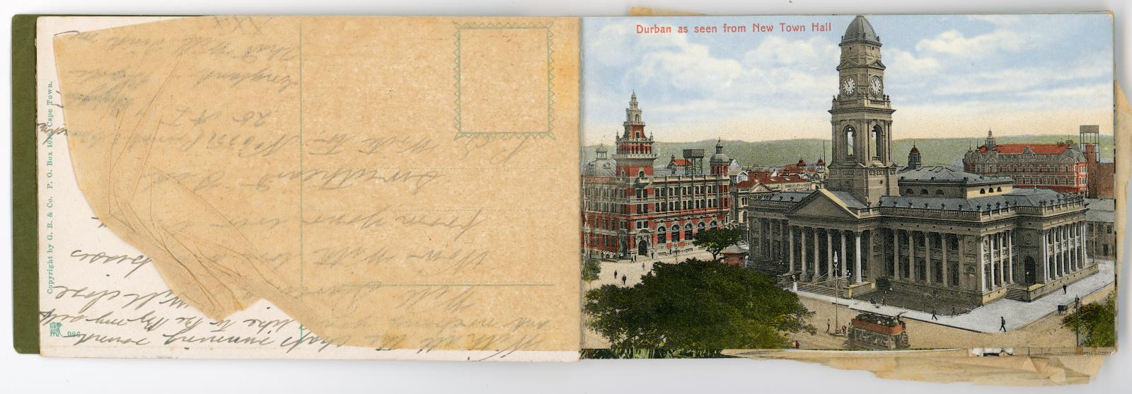 Souvenir Album of Postcards Sent by Private Edward Charles MOUCHEMORE